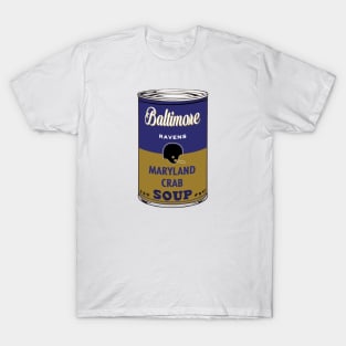 Baltimore Ravens Soup Can T-Shirt
